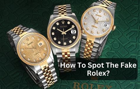 how to identify rolex.